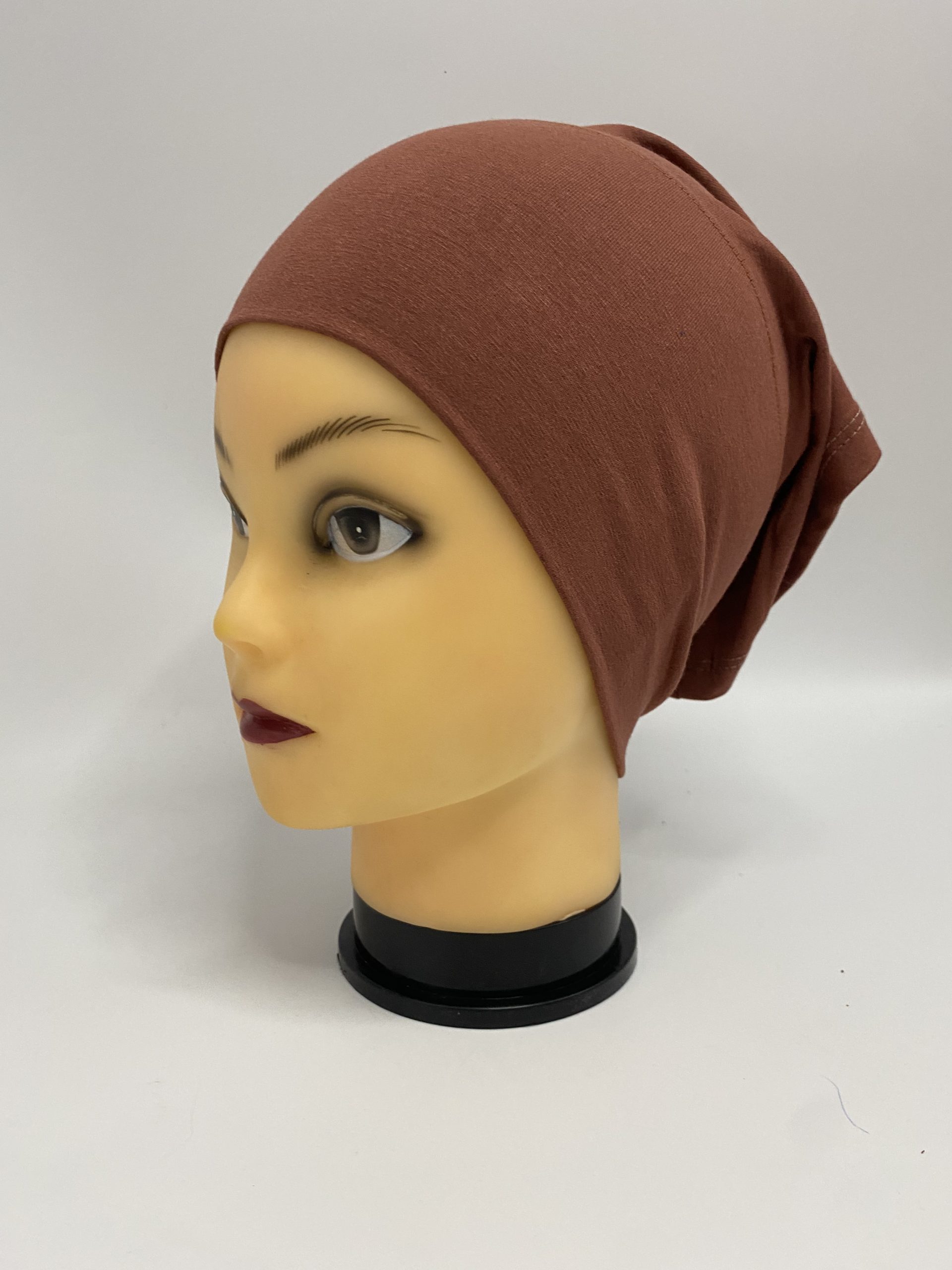 Bonnet tube sous hijab